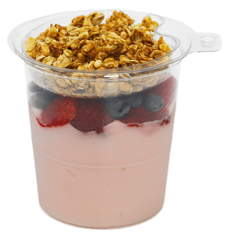麦片水果酸奶食物png免抠元素下载