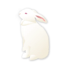 中秋卡通兔子装饰元素下载