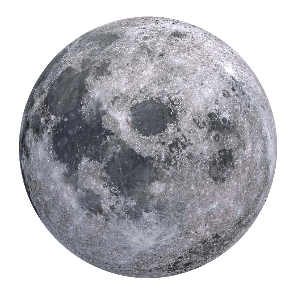 实拍高清放大后月球表面装饰元素