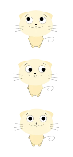  简单的CSS3鼠标跟随眼球转动小猫动画