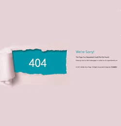 纸张撕裂一个条显示404错误提示信息页面代码封面图