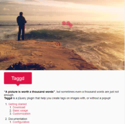 jQuery图像标签提示Taggd封面图