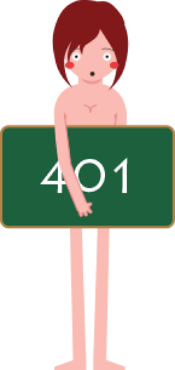 401错误禁止访问此页_404页面不存在demo网页模板封面图