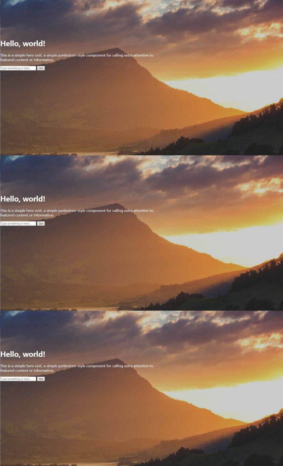 HTML5响应式jquery苹果iOS的背景图片视觉差效果插件