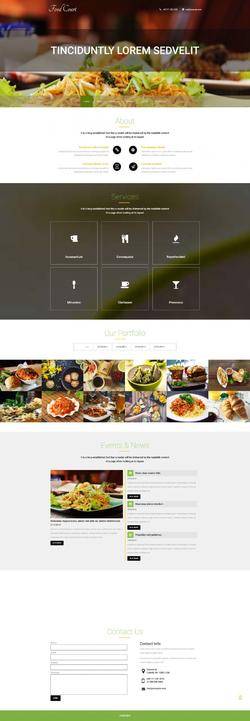 HTML5响应式美食制作鉴赏网页源码模板