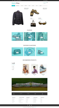 Bootstra响应式的时尚品牌商城网站模板