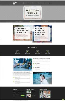 Bootstra响应式的婚纱主题摄影网站模板