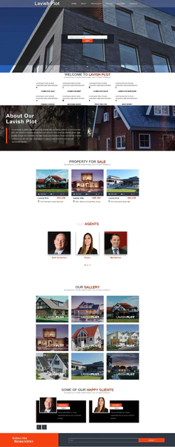 Bootstra响应式的高端奢华公寓服务中心网站模板