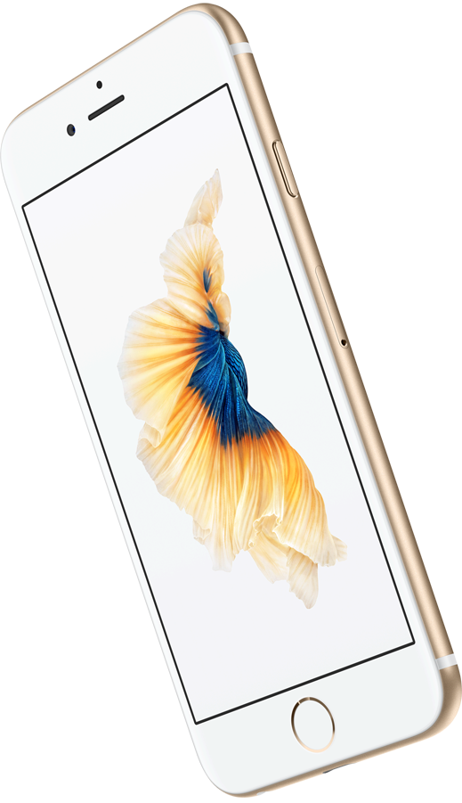 斜面iphone6金色苹果手机产品图