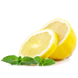 黄色柠檬切片高清装饰元素
