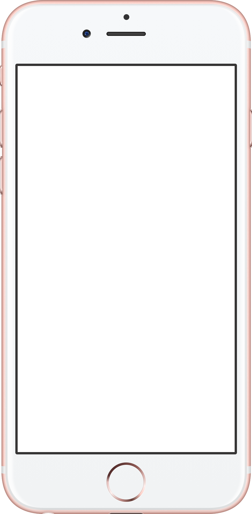 iphone金色外壳苹果手机模型PNG图片