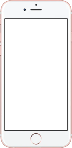 iphone金色外壳苹果手机模型PNG图片