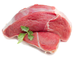 实拍商品图新鲜牛肉瘦肉装饰元素