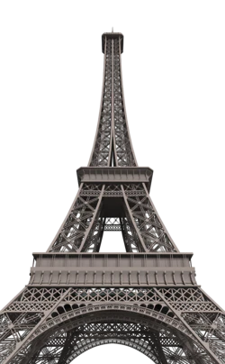 法国巴黎建筑埃菲尔铁塔png免抠元素