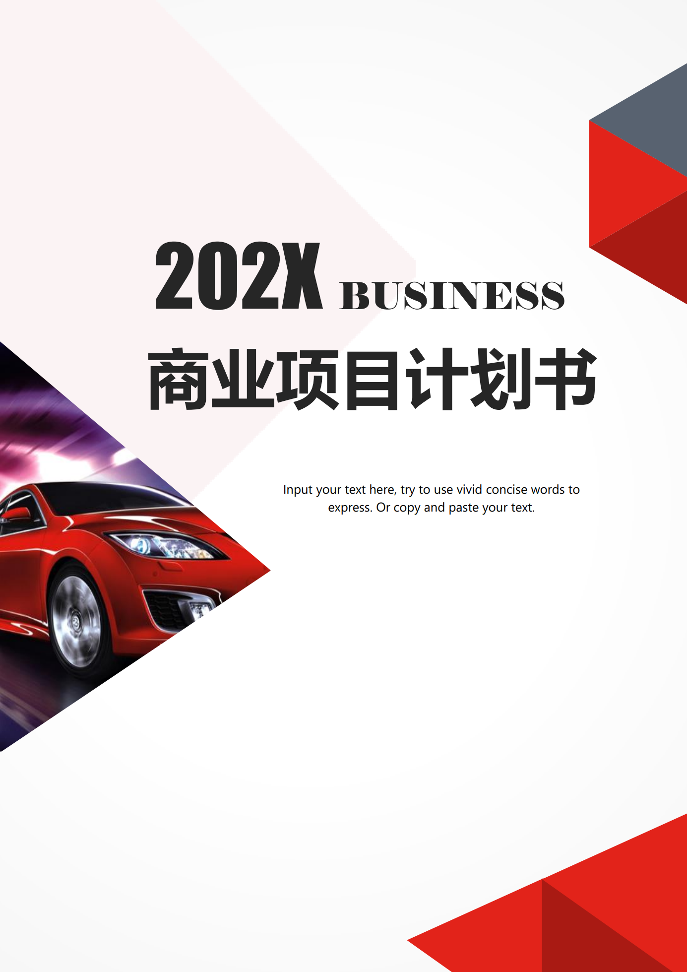 高端汽车加盟营销商业策划书